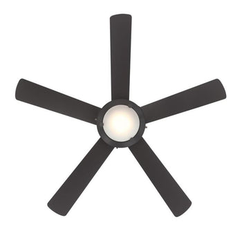 Comet 52-Inch Five-Blade Indoor Ceiling Fan, Espresso Finish with Dimmable LED Light Fixture