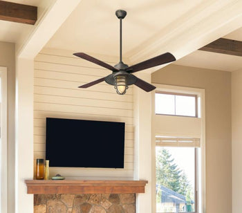 52'' Modern Black Ceiling Fans Light Dimmable Fanlight w/ Memory Function&Remote 52'' Modern Black Ceiling Fans Light Dimmable Fanlight w/ Memory Function&Remote