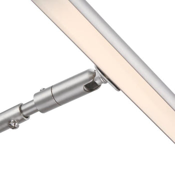 7-Inch 2W Adjustable LED Picture Light, Brushed Nickel Finish