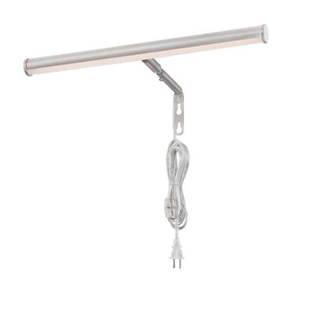 14-Inch 4W Adjustable LED Picture Light, Brushed Nickel Finish