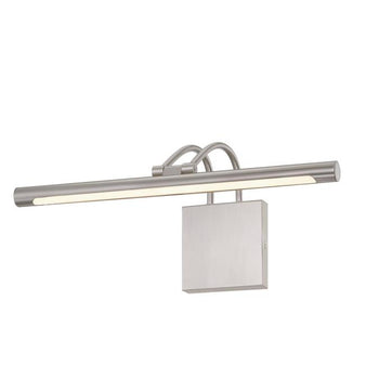 17-Inch 15W Hardwire Adjustable Dimmable LED Picture Light, Brushed Nickel Finish