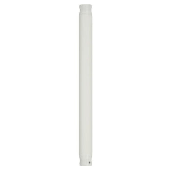 3/4 ID x 24-Inch Downrod, White Finish