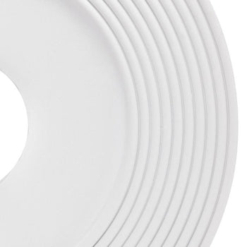 16-Inch Saturn Polyurethane Medallion, White Finish