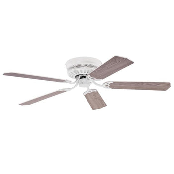 Casanova 52-Inch Five-Blade Indoor Ceiling Fan, White with White/White Washed Pine Blades