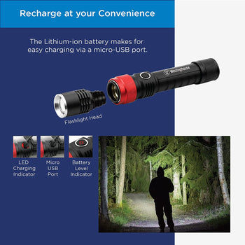 3 in 1 LED Rechargeable Flashlight Kit – WF81