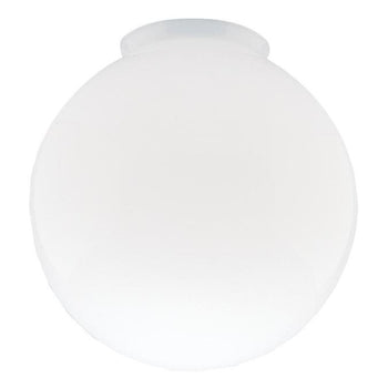 6-Inch Gloss White Globe