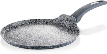 Gray granite marble finish crepe pan (11