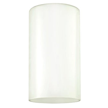 2 1/4-Inch White Opal Cylinder Shade