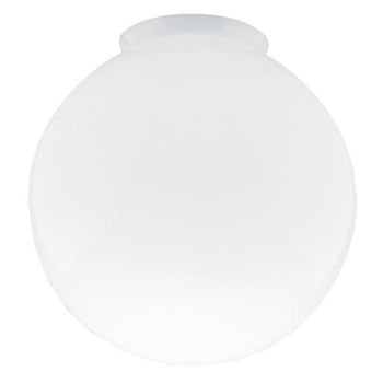 Gloss White Globe, 6-Pack