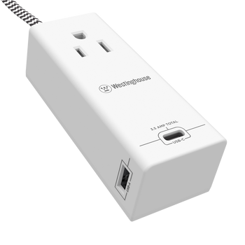 USB-C Corded Power Hub 12'Cord