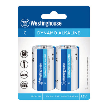 Dynamo Alkaline C 2 Pack