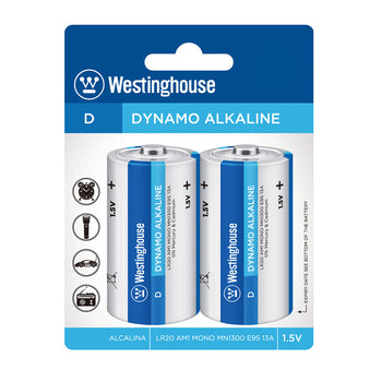 Dynamo Alkaline D 2 Pack