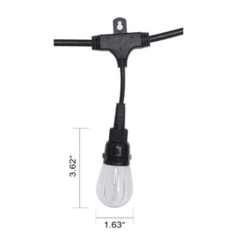 Bluetooth® 10-Head Low Voltage String Light Set