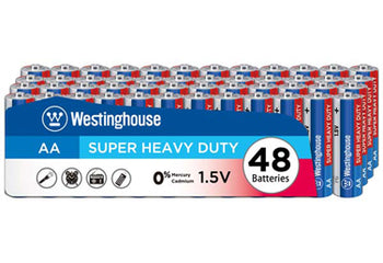 Super Heavy Duty Batteries AA 48 Pack