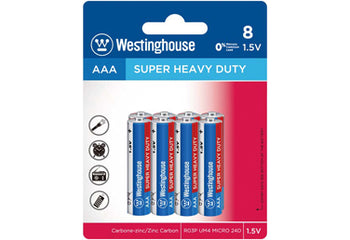 Super Heavy Duty Batteries AAA 8 Pack