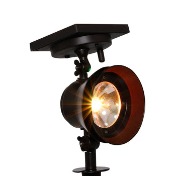 Bluetooth® Solar Powered Spot Light - Remington Bronze Finish - 1PK