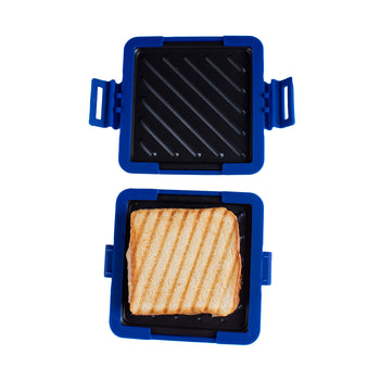 Maconee Microwave Sandwich maker | Microwave Grill Cheese Maker | Microwave  Crisper Toaster Cookware | Panini Press | Cooking Fast and Dishwasher Safe