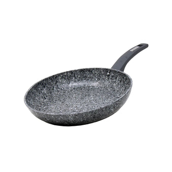 Gray granite marble finish frying pan (8