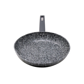 Gray granite marble finish frying pan (1