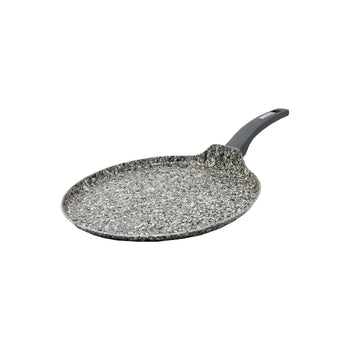 Gray granite marble finish crepe pan (11