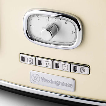 Retro Series 4 Slice Toaster - Westinghouse Homeware