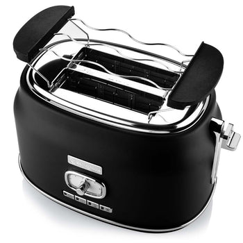 Retro Series Slice Toaster Black Westinghouse - Main Image