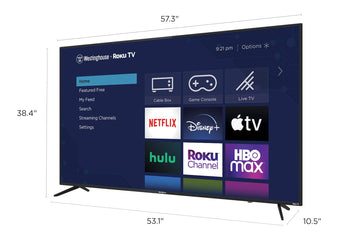 65″ 4K Ultra HD Smart Roku TV with HDR